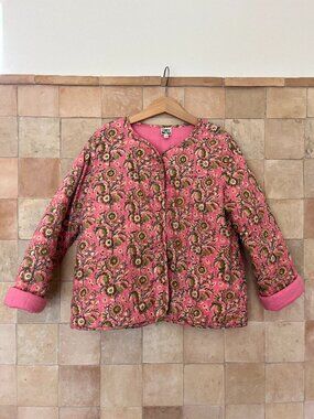 BONTON "Giselle" Blockprint Jacket